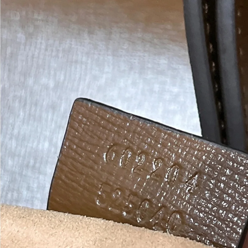 SOLD ON OTHER PLATFORMS - GUCCI HORSEBIT 1955 SHOULDER BAG - Picture 9 of 15